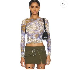 Vianca Top in Blue Multi